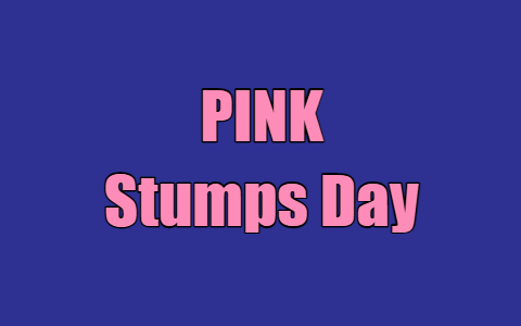 Pink Stumps Day 2023