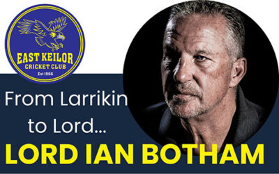 Lord Ian Botham at EKCC